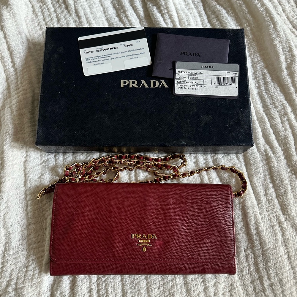 Prada Wallet On Chain Bag - image 1